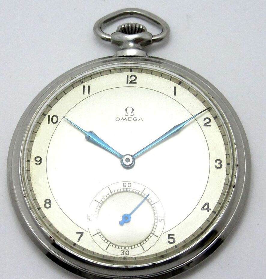 ムーブメント手巻き式オメガ OMEGA 懐中時計 - 腕時計(アナログ)