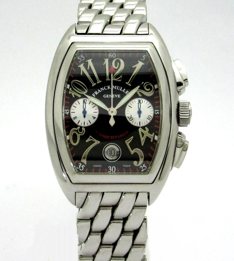 フランクミュラー コンキスタドール 8002CC  クロノグラフ 腕時計