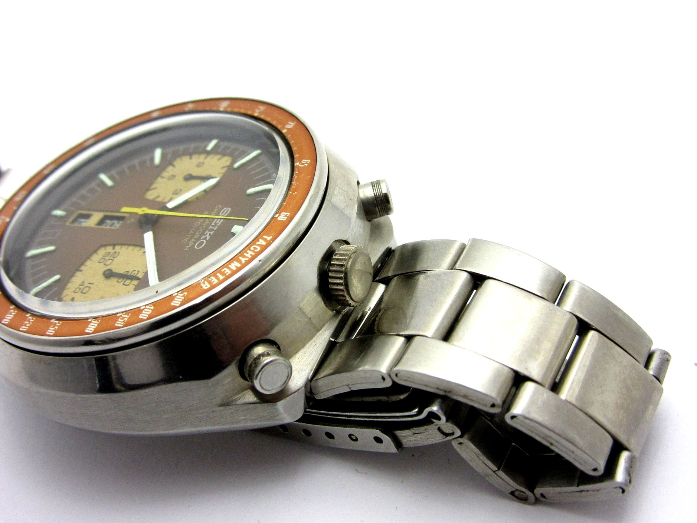 セイコークロノグラフ茶馬(11004) - 腕時計(アナログ)