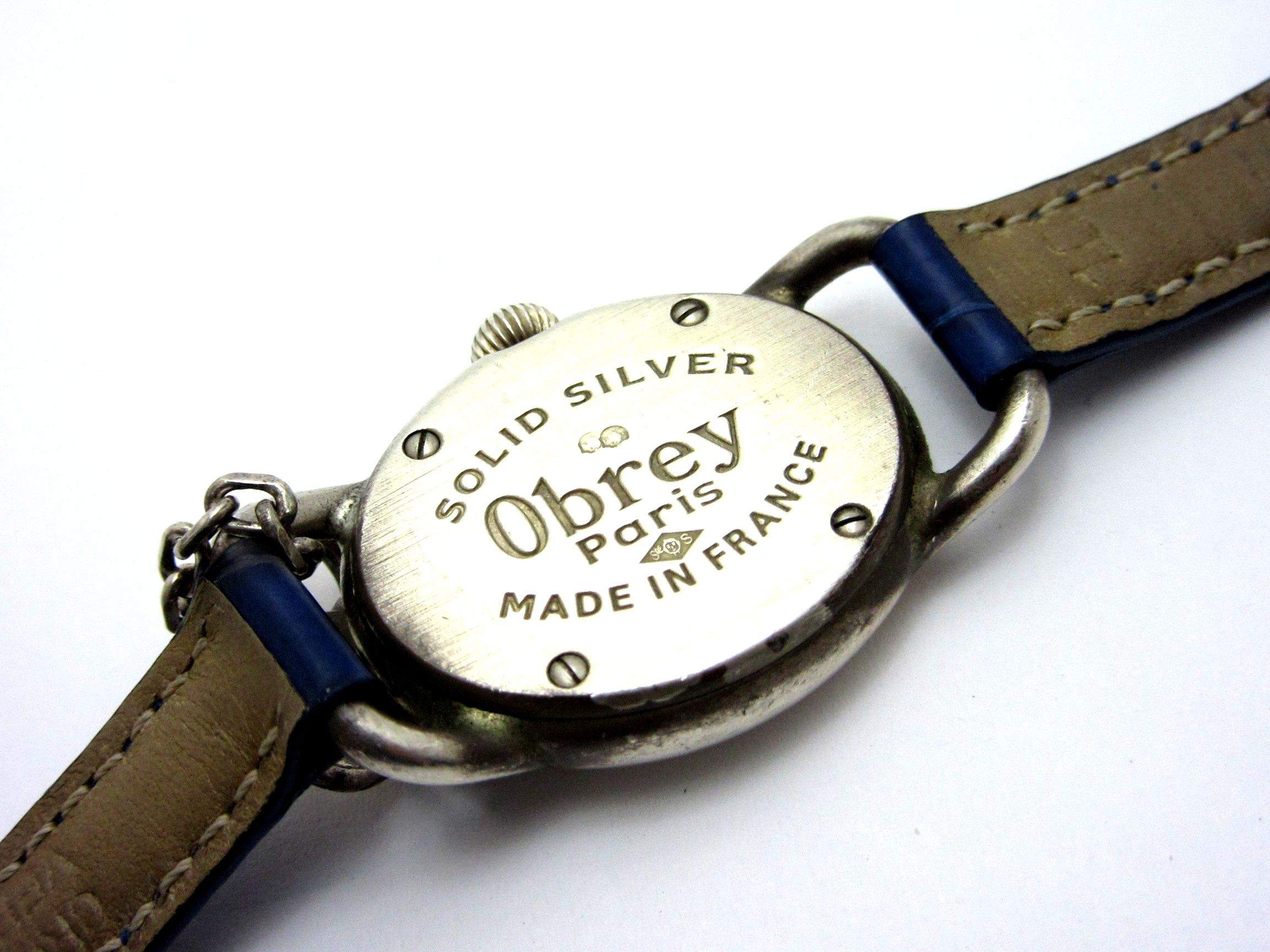 オブレイ 腕時計 シルバー 925 純銀 鍵 チャーム 銀 フランス製