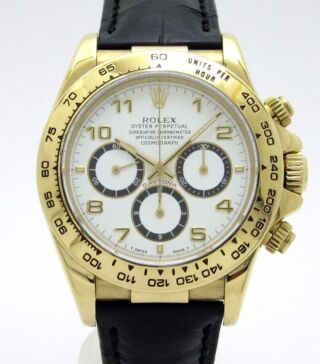 ロレックス ROLEX ”エル プリ搭載 K18YG無垢 デイトナ 逆6” Ref-16518 1993年製(S品番) オールトリチウム|ロレックス・アンティーク腕時計  中古品販売買取なら大阪 米田屋
